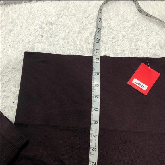 SPANX Look At Me Now Seamless Leggings Burgundy XL - New in bag - Picture 5 of 9